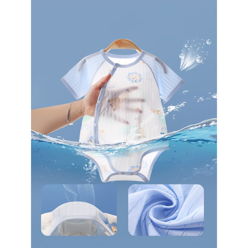 20 pcs Blue Animal Kingdom  Newborn Baby Girl/ Boy Gift Box , all season wear Hamper, (0 - 12 months)