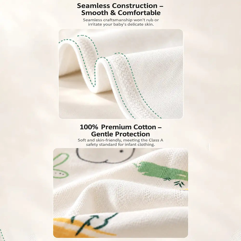 21 pcs White Safari Animals Newborn Baby Girl/ Boy Gift Box All Season Wear Hamper(0 - 6months)