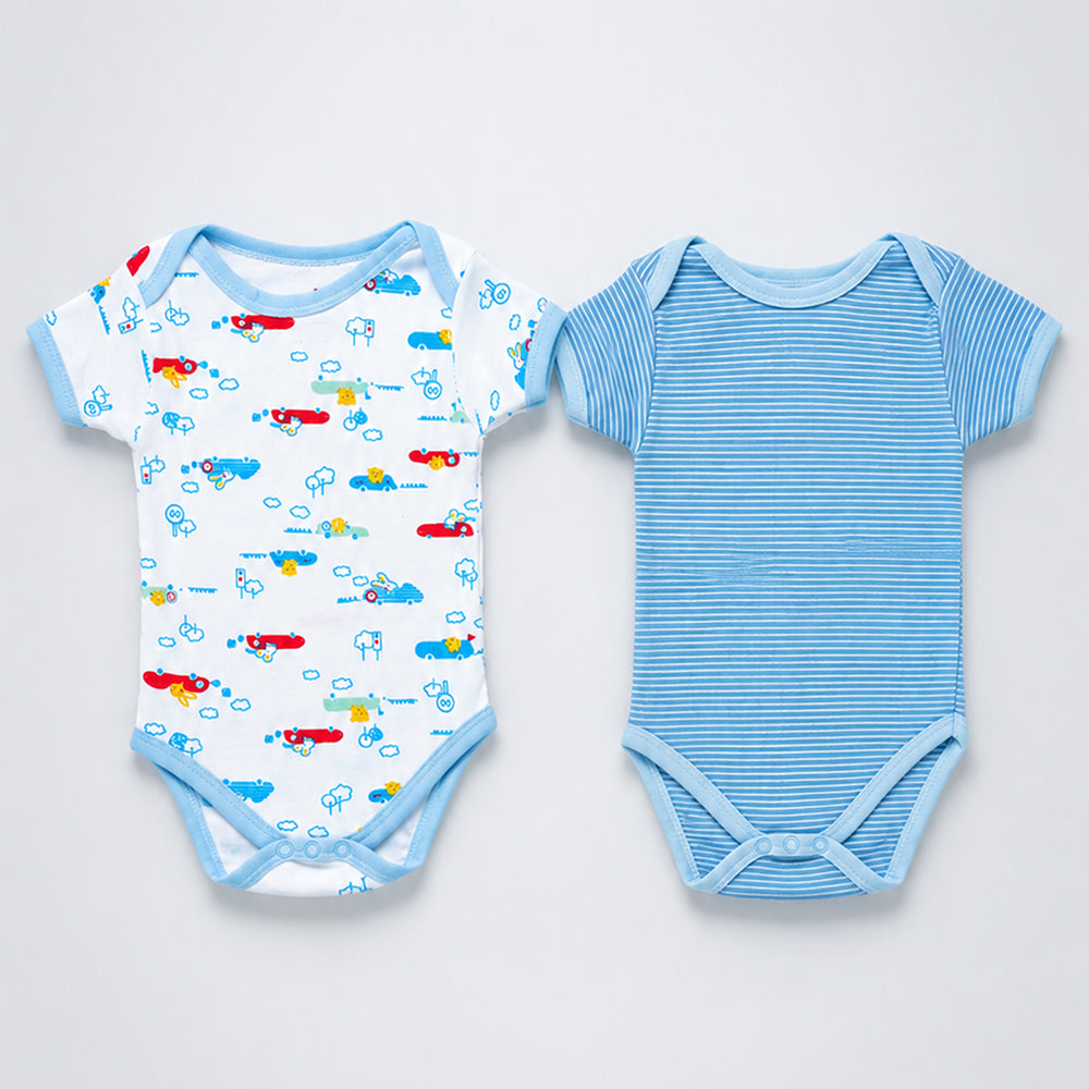 22 pcs, Blue Animals Newborn Baby Boy, All Season wear,Gift Hamper set,0-6 months