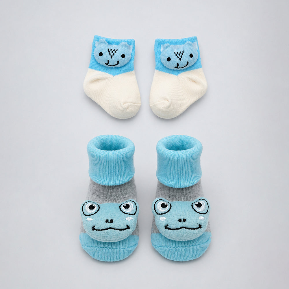 22 pcs, Blue Animals Newborn Baby Boy, All Season wear,Gift Hamper set,0-6 months