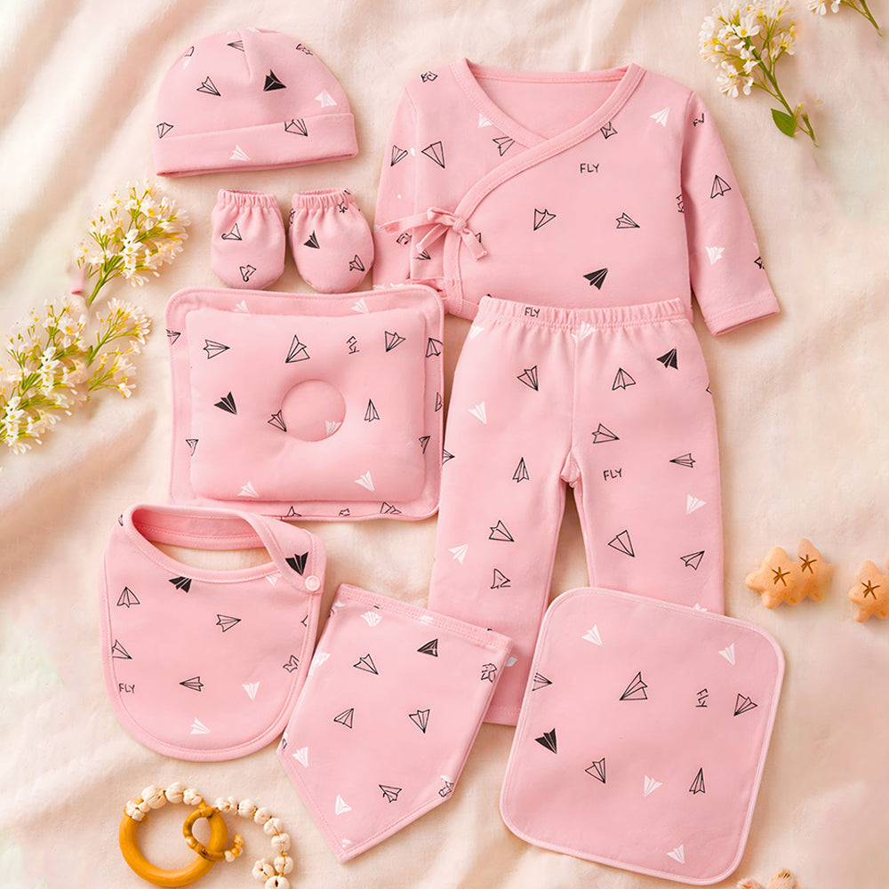 Newborn Baby Boy/Baby Girl 22pcs Gift Box, Peach (0 - 12 Months)