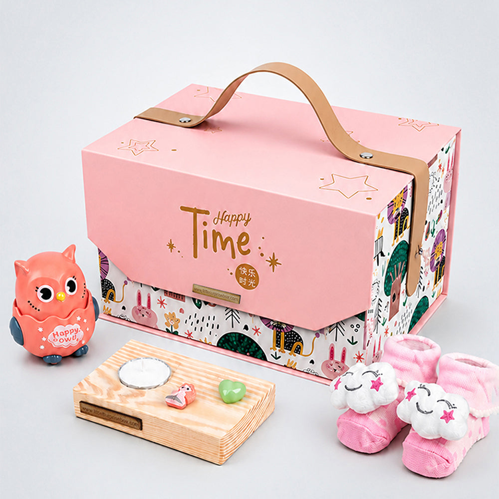 22 pcs, Pink Animals Newborn Baby Girl All Season wear,Gift Hamper set, 0-6 months