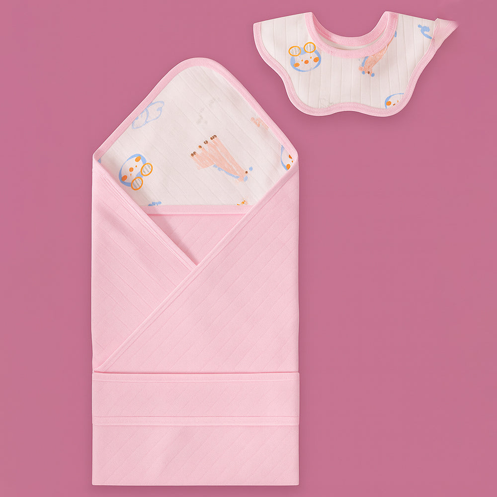 22pcs Pink Penguin Newborn Baby Girl/ Boy Gift Box , all season wear Gift Hamper, (0 - 12 months)