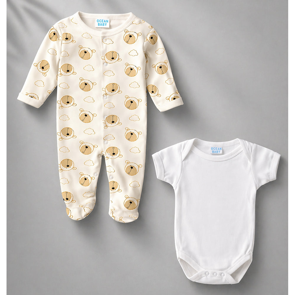 25 pcs, Twin Boys White cane basket themed Newborn Baby Boy, All Season wear,Gift Hamper set, 0-6 months