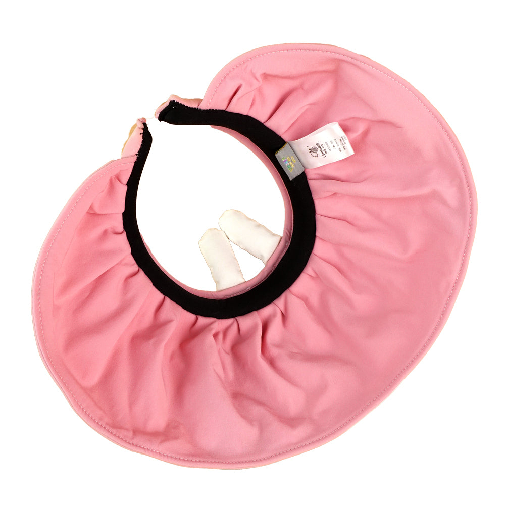 Headband styled Pink Rabbit themed Visor Hat for Kids.