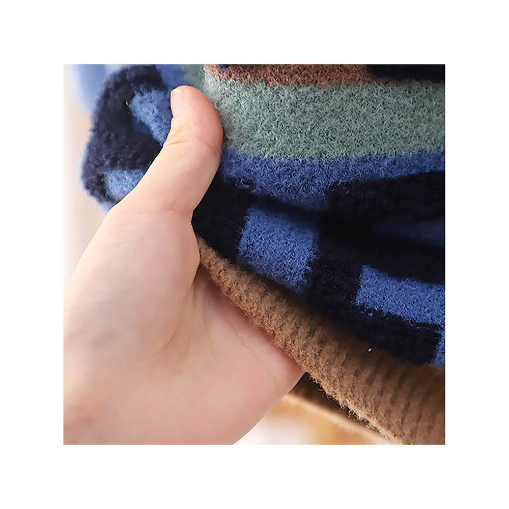 Brown No 1 Hero themed Knitted Warmer Cardigan Sweater for Kids