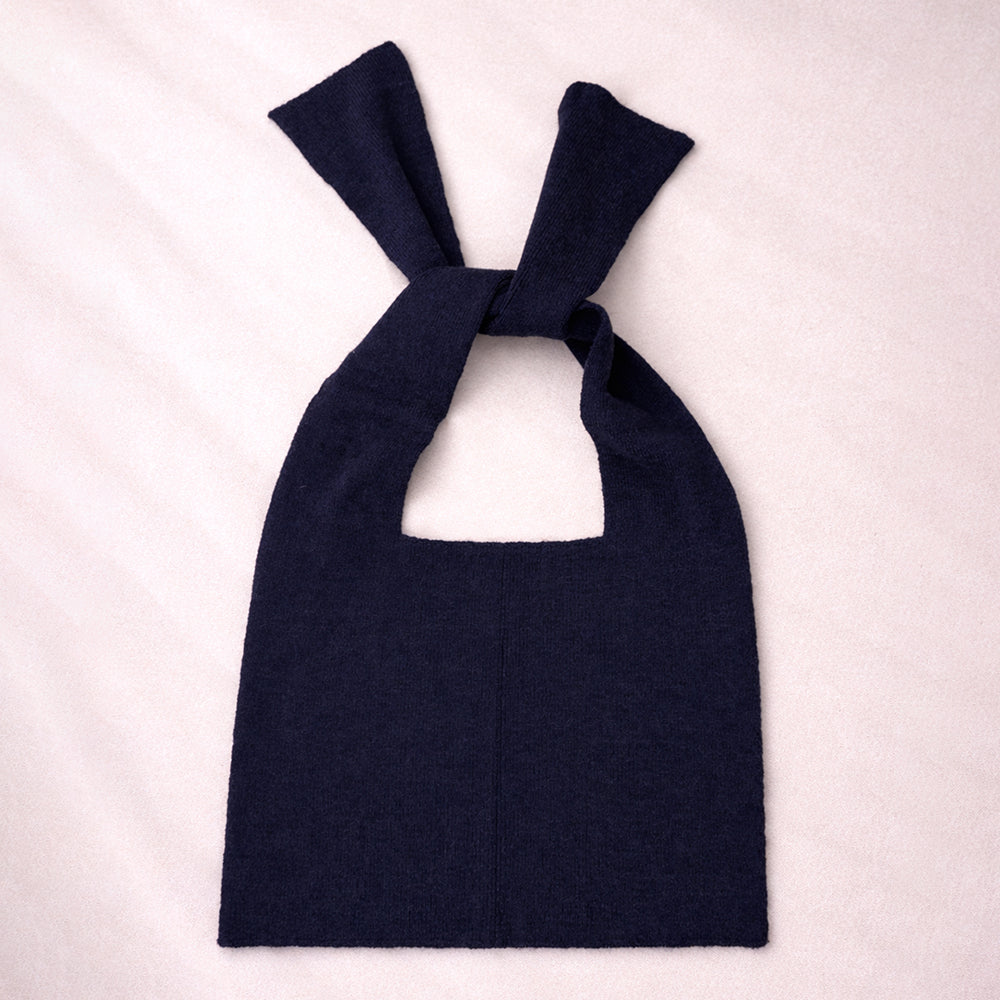 Cream & Navy Stripes Cardigan with Muffler, Winter Cardigan Sweater for Kids