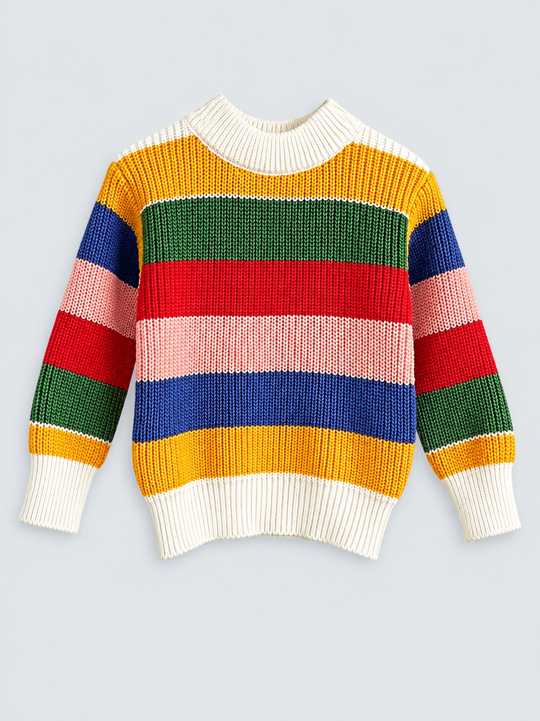 Multi Striped cardigan Sweater for Kids