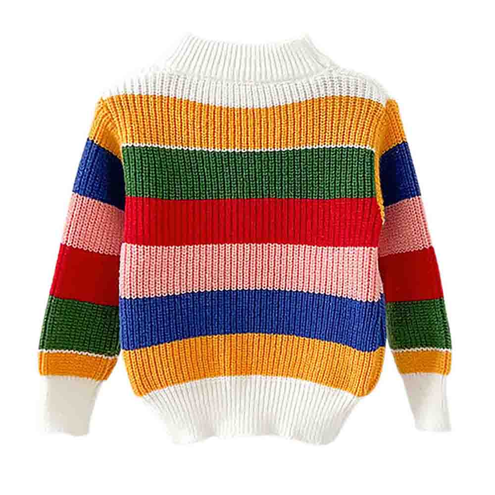 Multi Striped cardigan Sweater for Kids