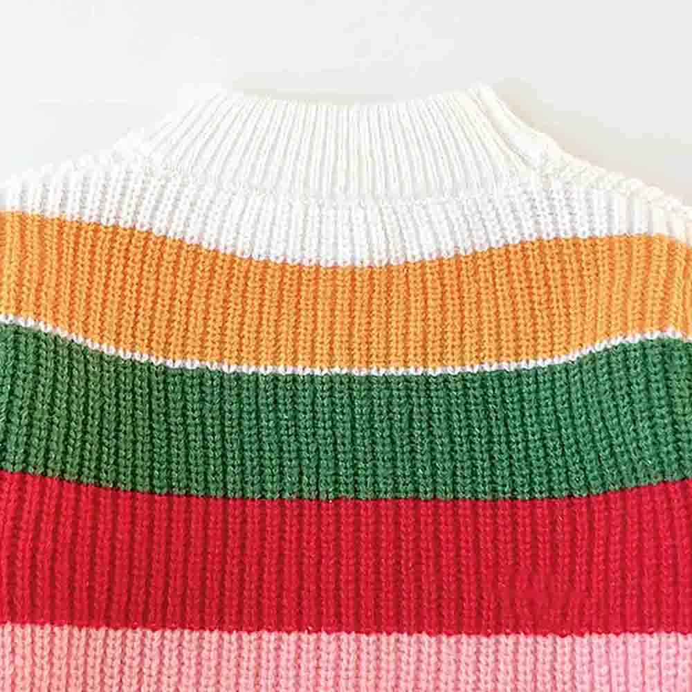 Multi Striped cardigan Sweater for Kids