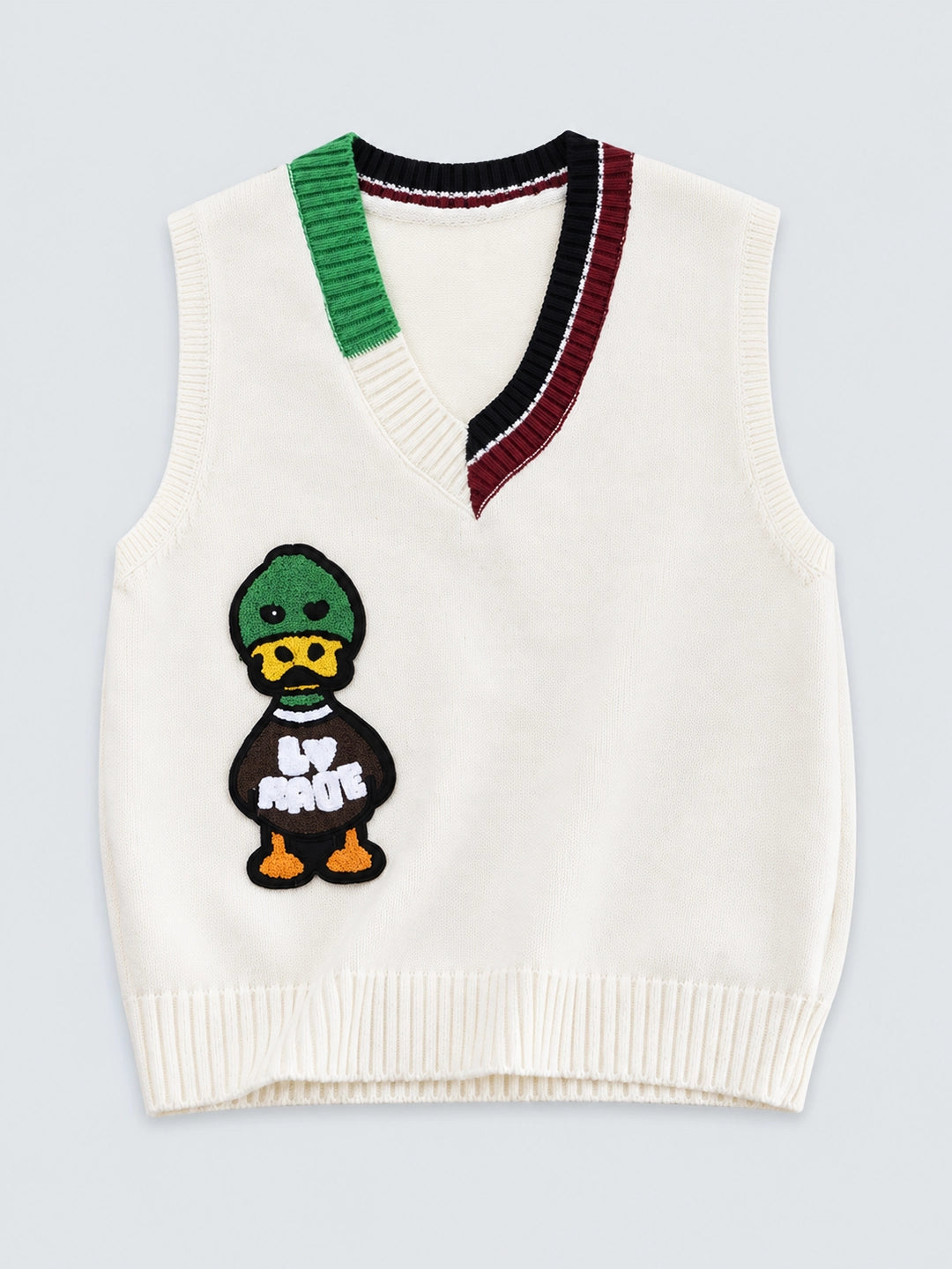 Cream Donald V Neck Winter Warmer Cardigan & Sweater for toddlers & Kids