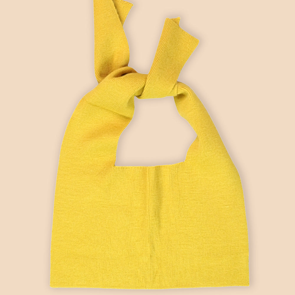 Navy & Yellow Stripes Cardigan with Muffler, Winter Cardigan Sweater for Kids