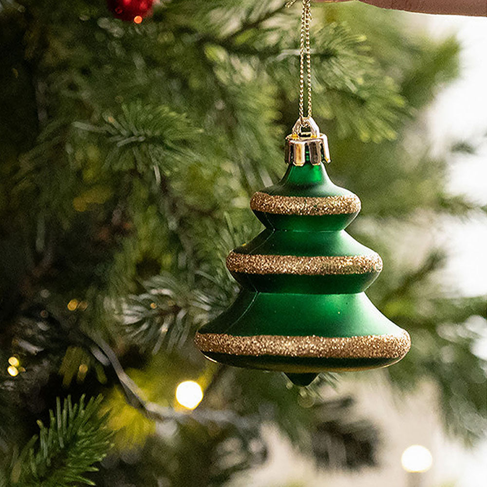 108 pcs classic Red Green &  Gold Poinsettia themed Christmas Balls tree hanging, Xmas Decoration set.