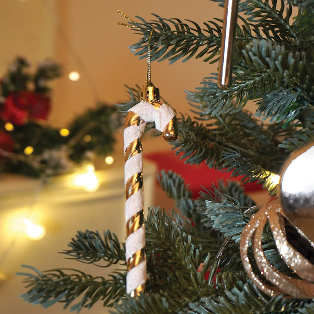 14 pcs  Champagne Gold & white  themed Christmas Balls tree hanging, XMAS Decoration set.
