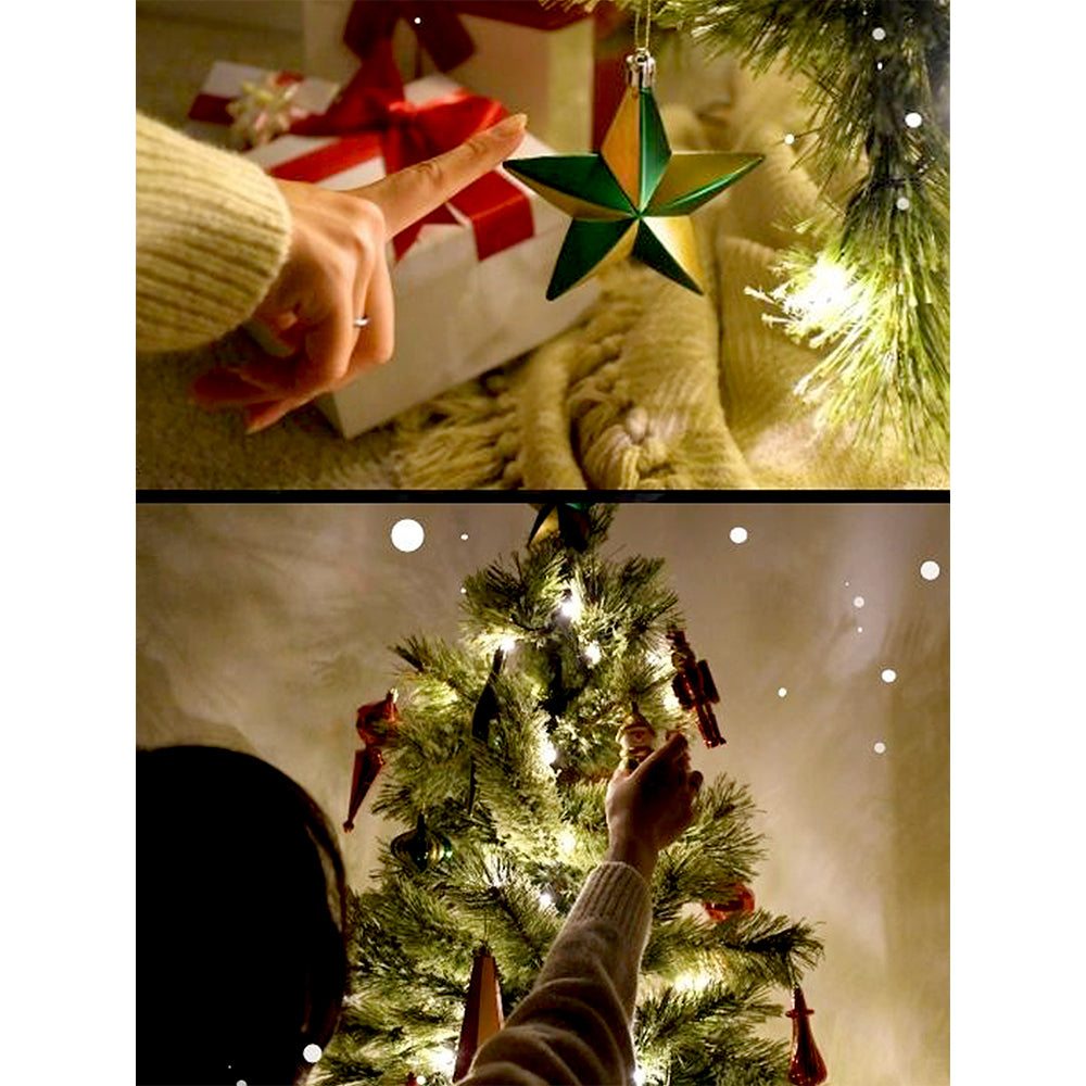 22pcs Red & Green Big Long nutcracker assorted Christmas Tree Balls & xmas decoration set