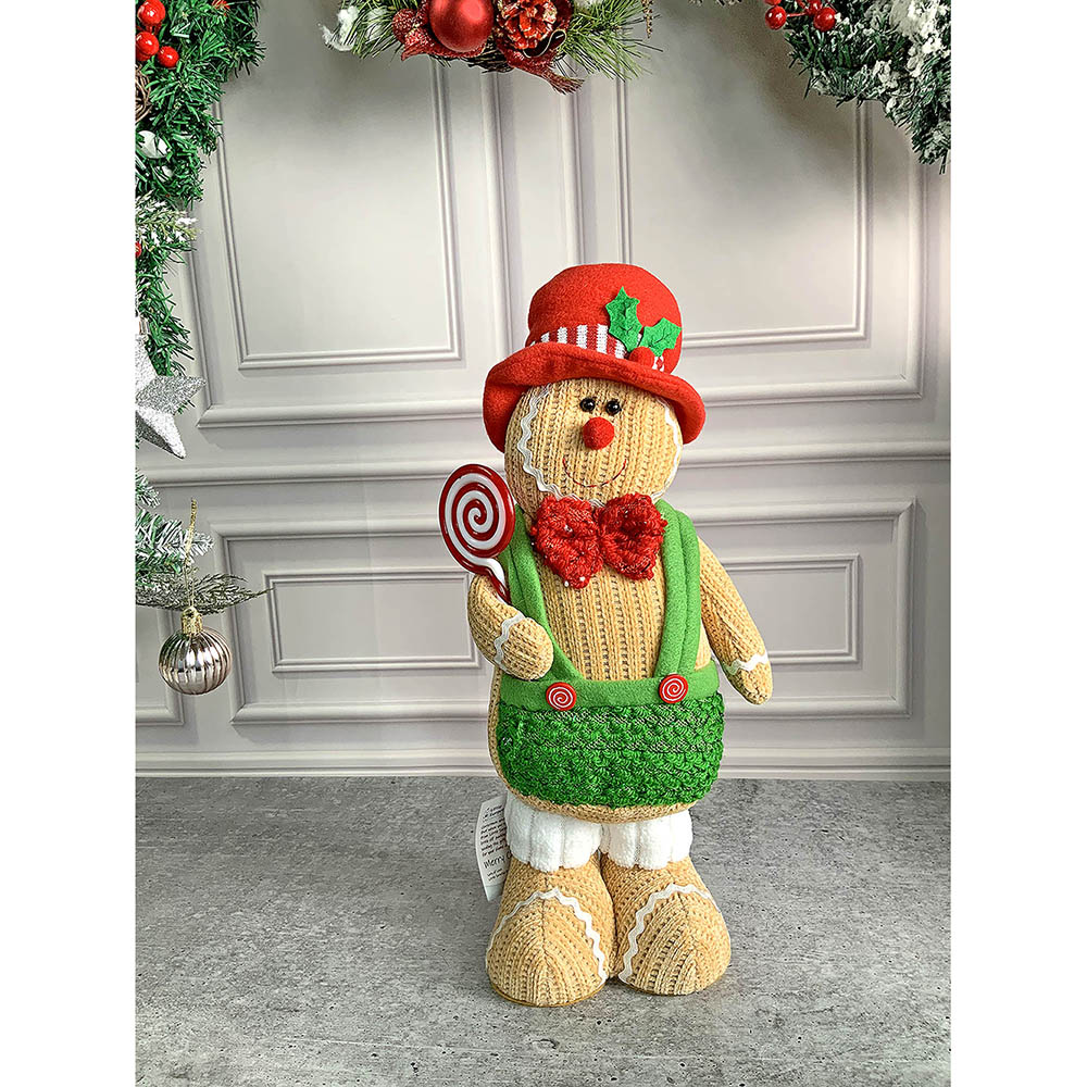 2 pcs Gingerbread Man combo set Christmas Decor