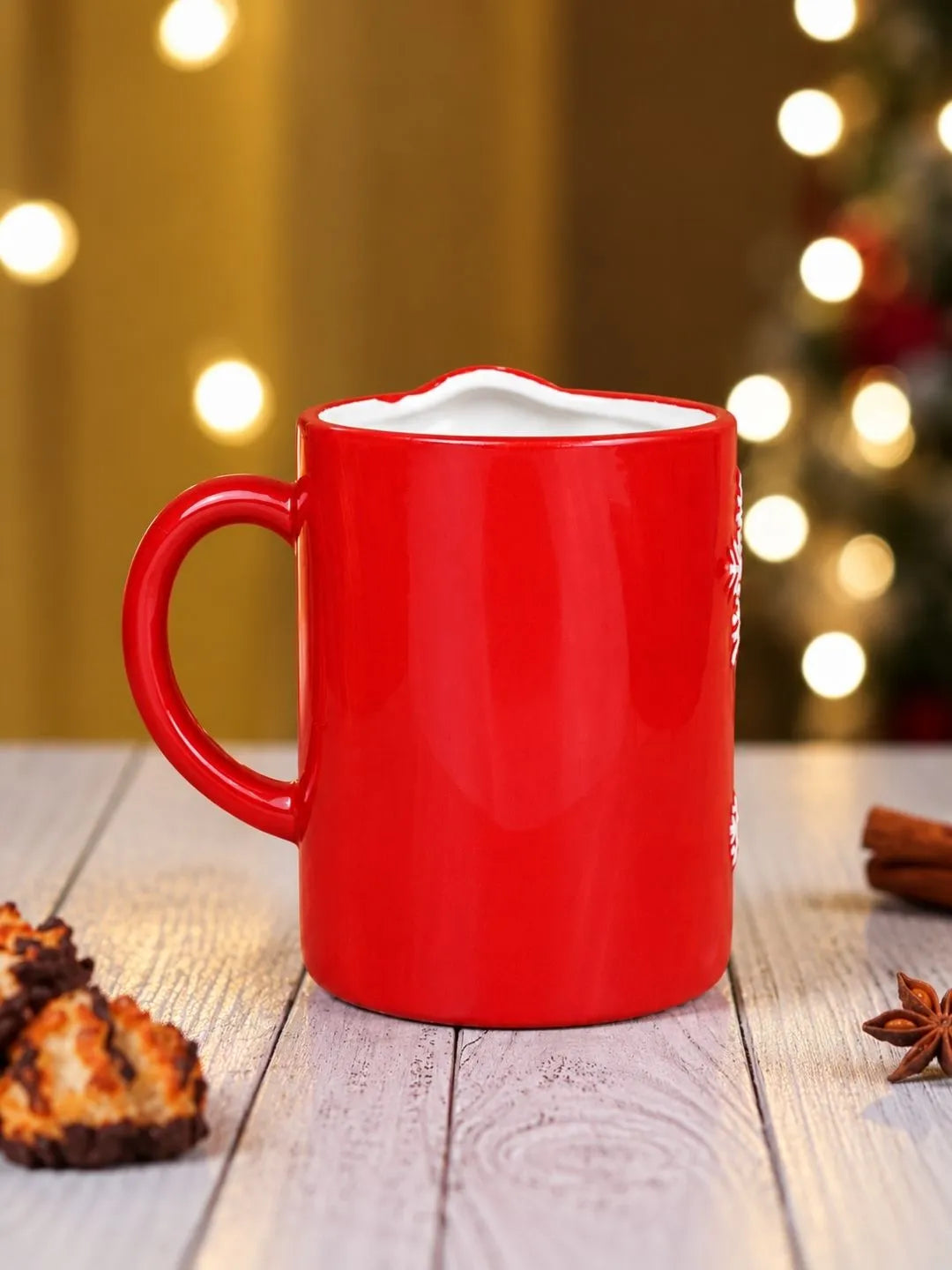 Classic 3D Santa with Sack Ceramic Hot Chocolate and Coffee Christmas Mug
