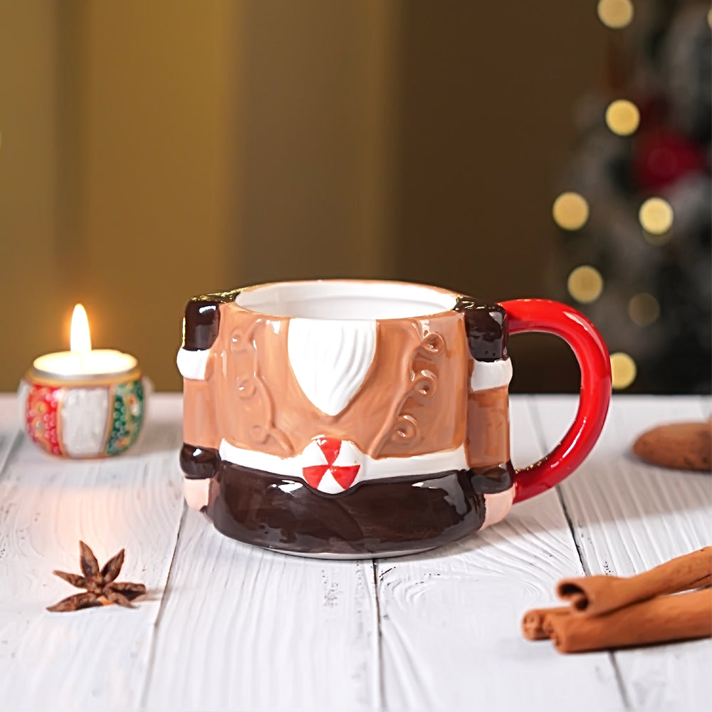 Nutcracker themed 3pcs Hot chocolate and Coffee Christmas Mugs Set.