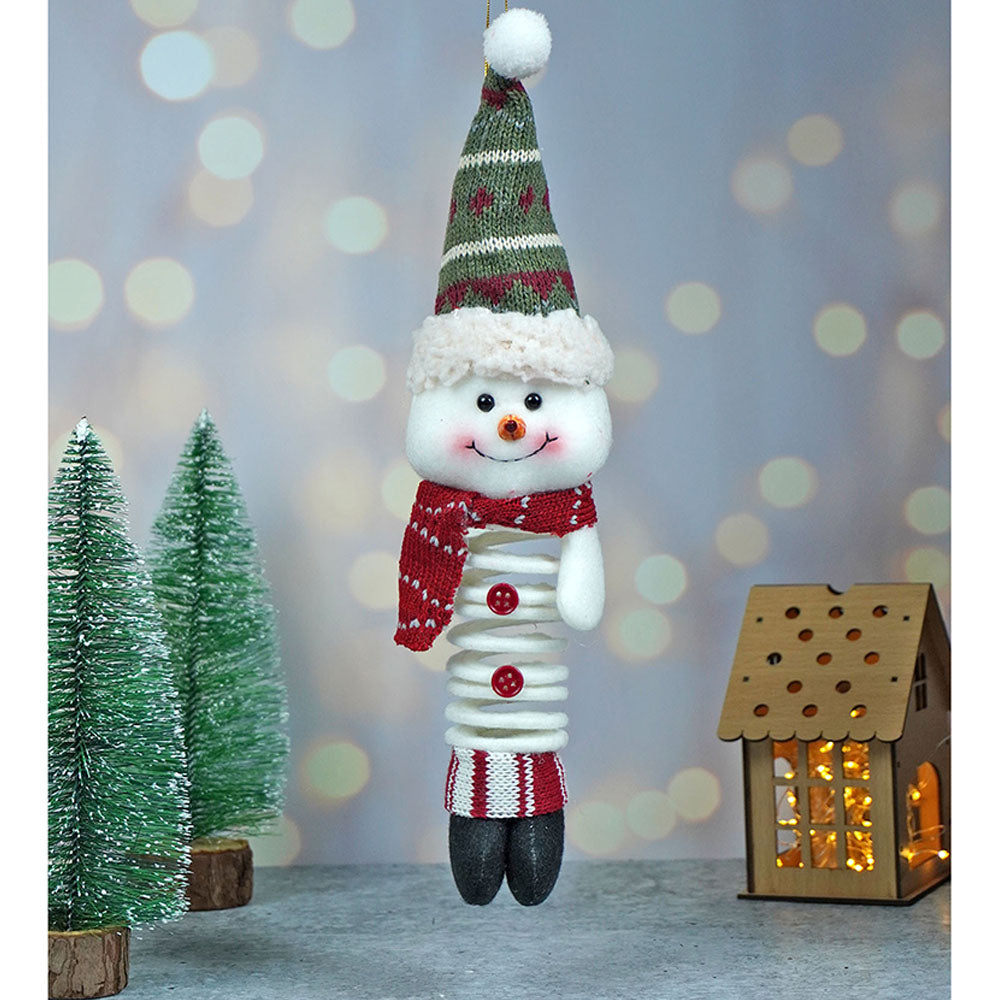 3 pcs combo set of Spring Reindeer, Santa, Snowman christmas Tree ornament and Christmas Décor