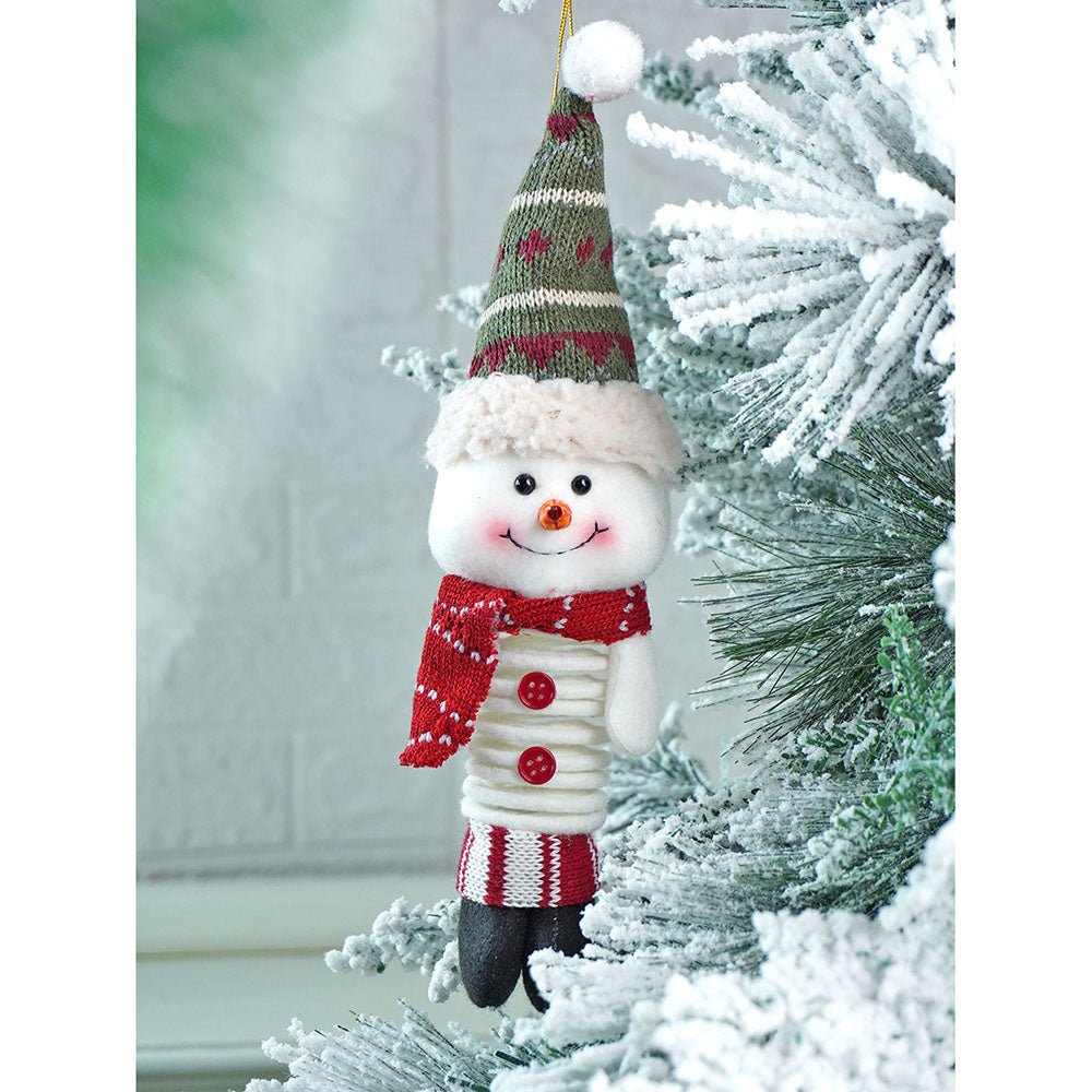 3 pcs combo set of Spring Reindeer, Santa, Snowman christmas Tree ornament and Christmas Décor