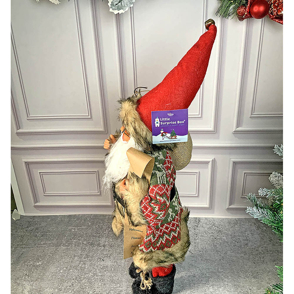 45cms Names List Santa Self Standing  Christmas Table Décor & Christmas Decoration