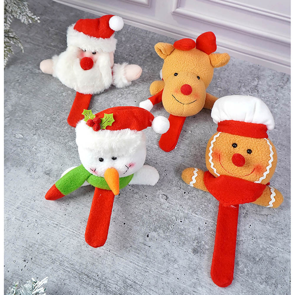 4pcs combo of 3d Christmas Wristband for christmas Gifts for kids and adults.