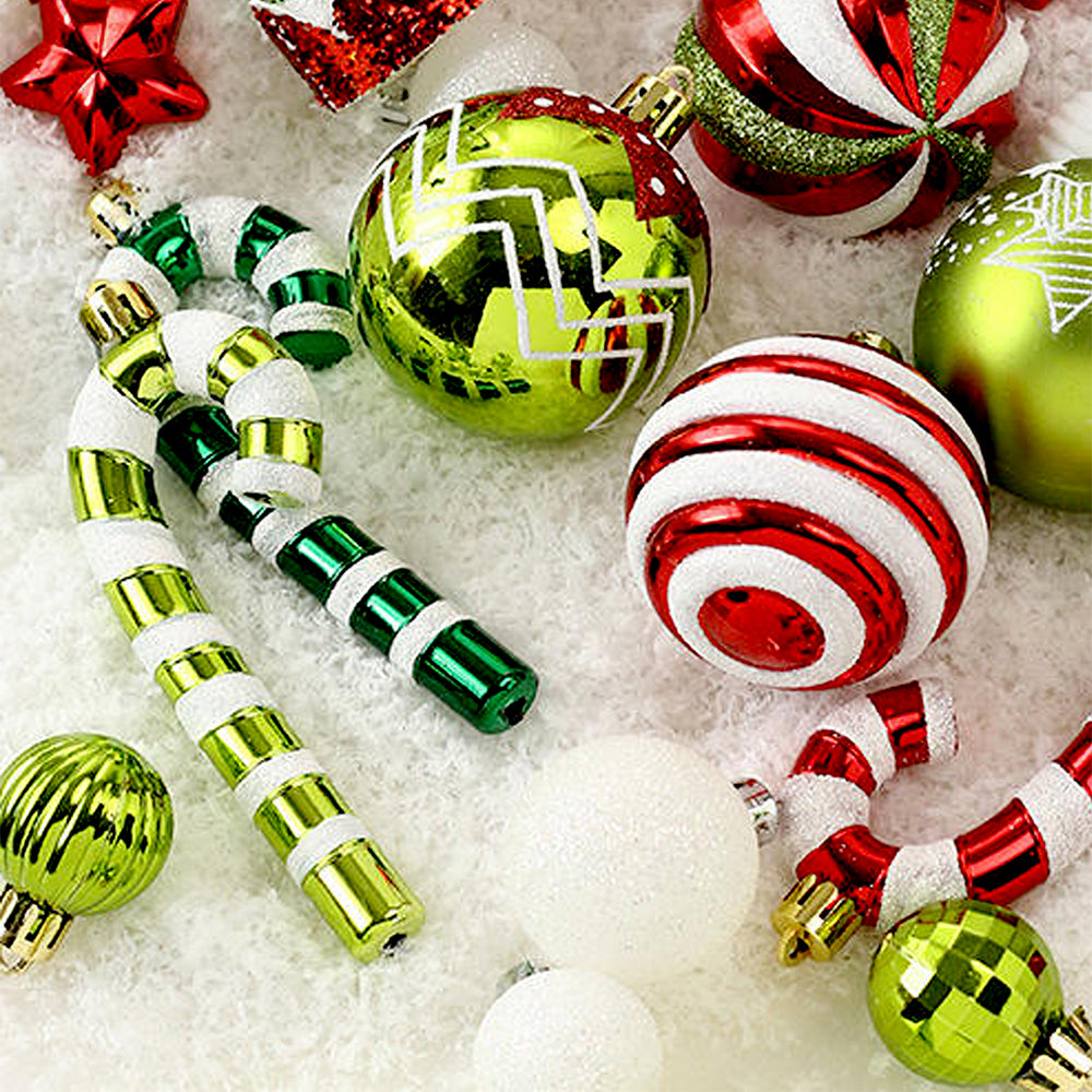50pcs Naughty Elf Christmas Tree ornaments XMAS Tree decoration set