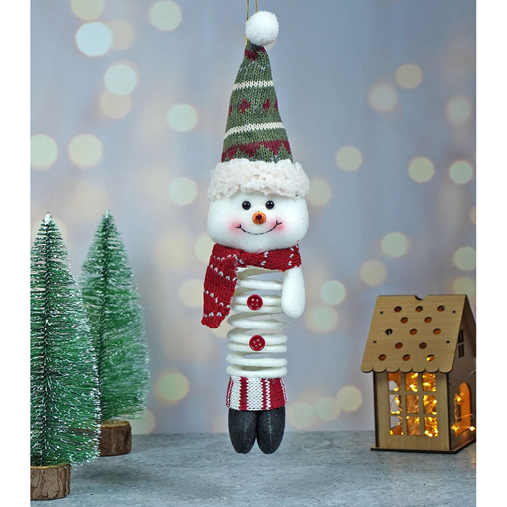 5 pcs combo set of Snowman christmas Tree ornament and Christmas Décor