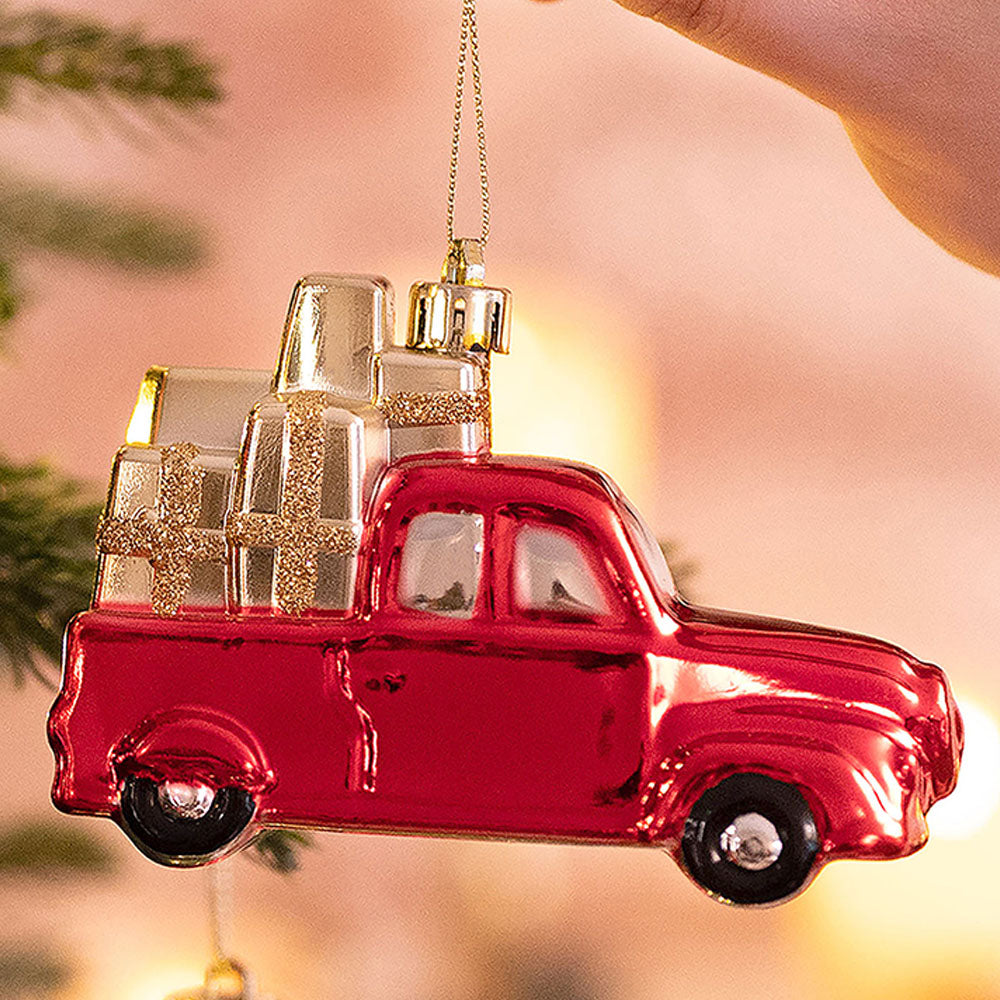 60 pcs Classic Red & Gold Campavan themed Christmas Balls tree hanging, Xmas Decoration set.