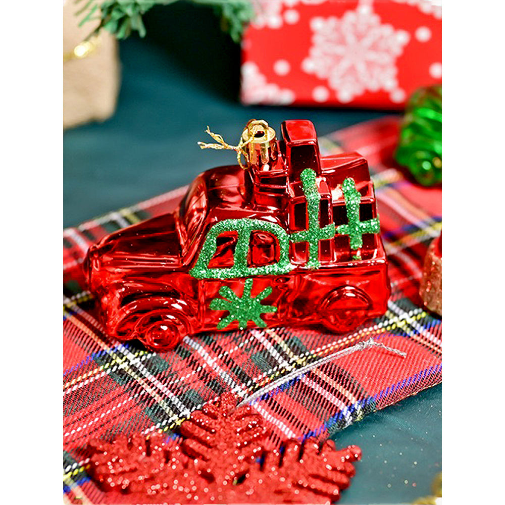 78pcs Green & Red Big size Mittens themed assorted Christmas Ball & xmas decoration set