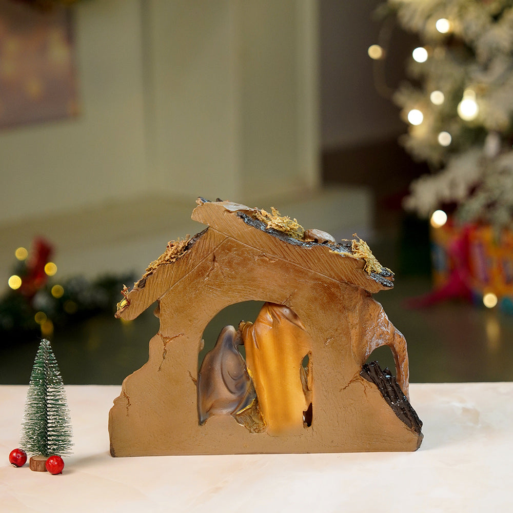 Animals with Holy Family christmas crib nativity set christmas décor