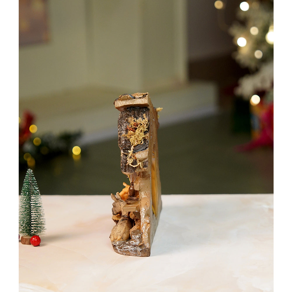 Animals with Holy Family christmas crib nativity set christmas décor