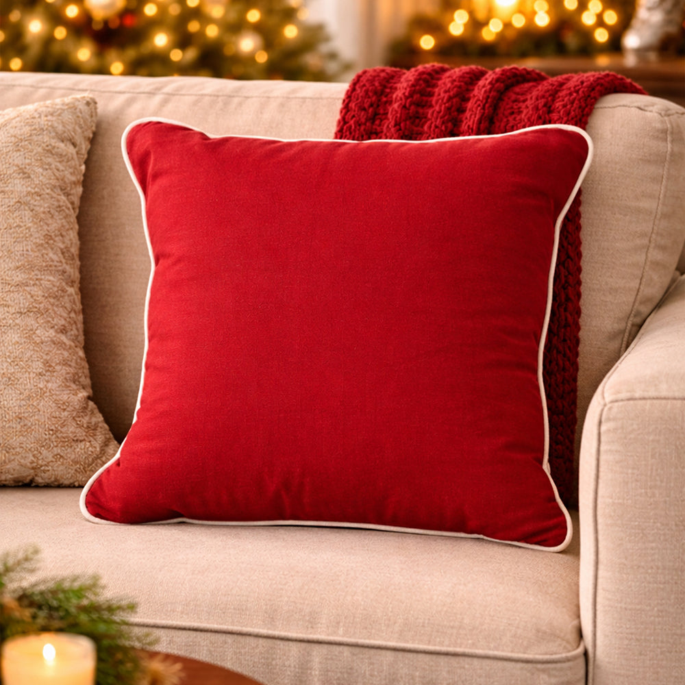 Merry Christmas Big size Beaded Christmas Pillow