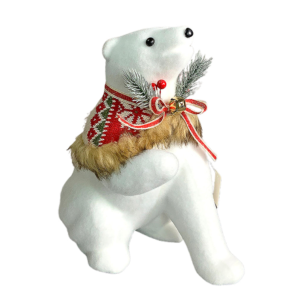 Big Snow Polar Bear, Christmas winterland Décor and Christmas Decoration