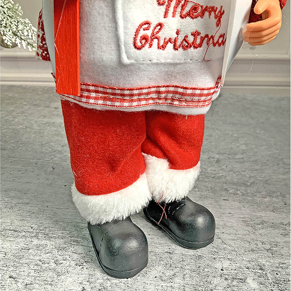Big Masterchef Santa Claus self Standing Christmas Table Décor & Christmas Decoration