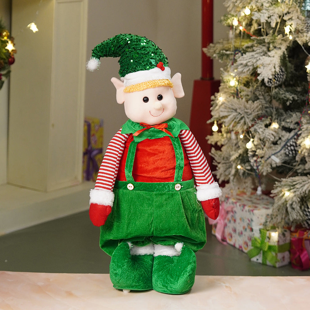 2pcs Combo of Mr & Mrs Naughty Elves  Christmas Table & Home Décor