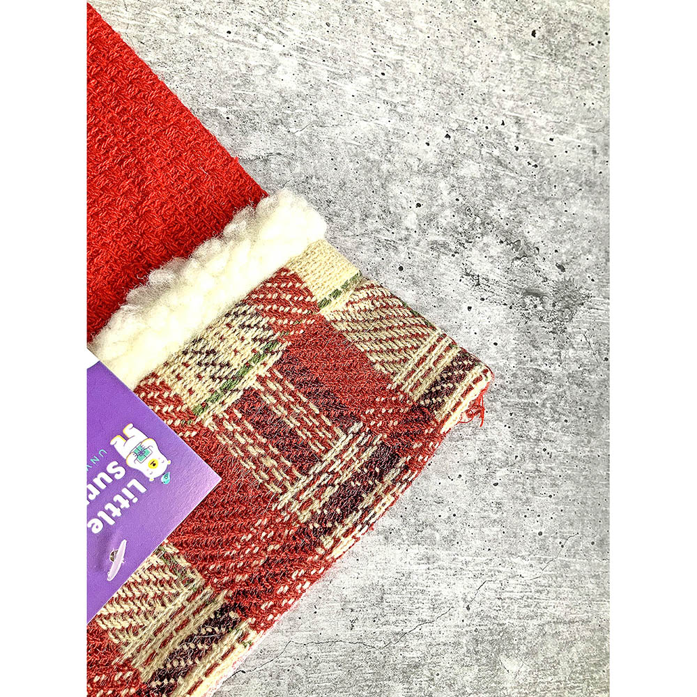 Flying Snowman Christmas Stocking, 13 inches