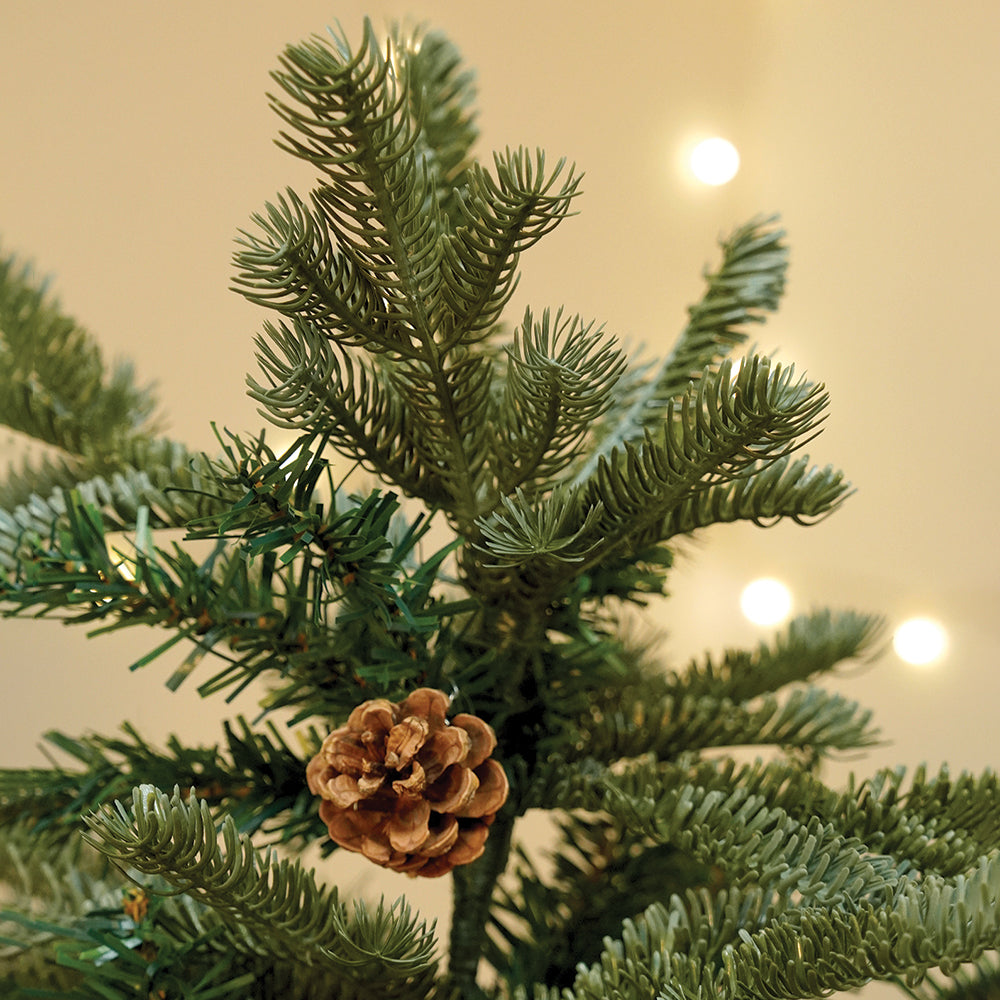 4.9 feet  Long Dense Pinecone Christmas Tree, 150 cm with 450 Branch tips  Christmas Décor