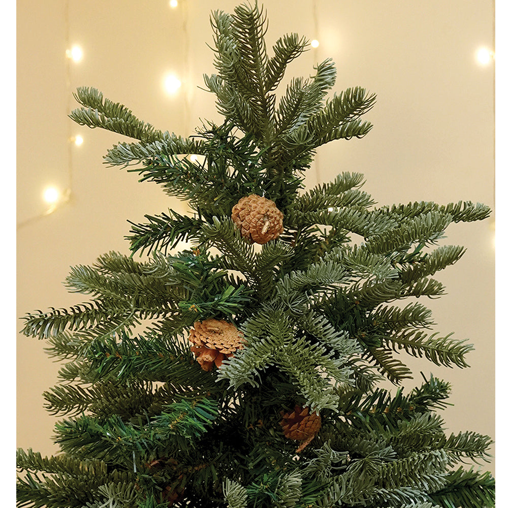 4.9 feet  Long Dense Pinecone Christmas Tree, 150 cm with 450 Branch tips  Christmas Décor