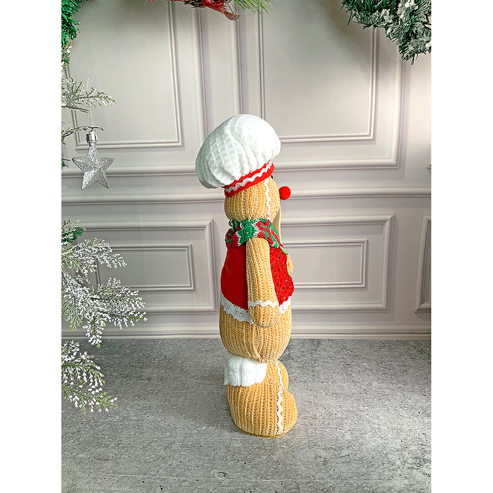 Spoon Gingerbread Self Standing Man Christmas Table Décor and Christmas Decoration