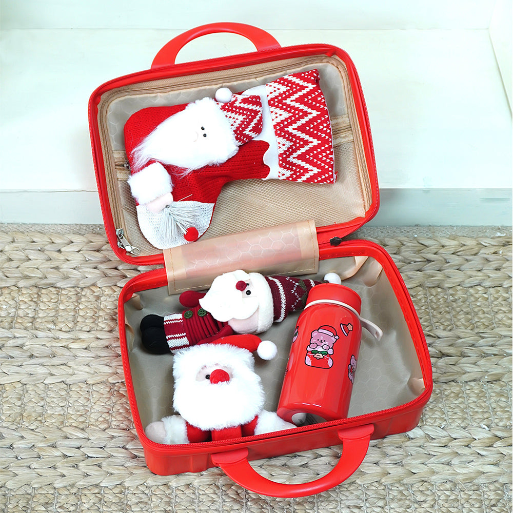 Christmas Suitcase Gift Hamper Set for Secret santa and Christmas Gifting