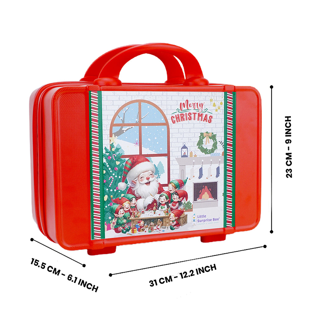 Christmas Suitcase Gift Hamper set for secret santa and Christmas Gifting