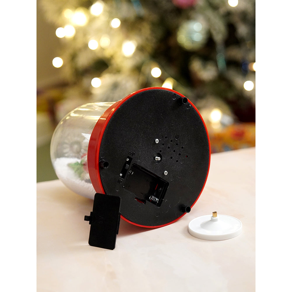 Lucky Lamp Santa , Musical Snow Golbe Dome Christmas Décor and Decoration.