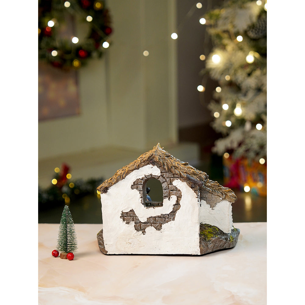Three wise Men with Holy Family christmas crib nativity set christmas décor