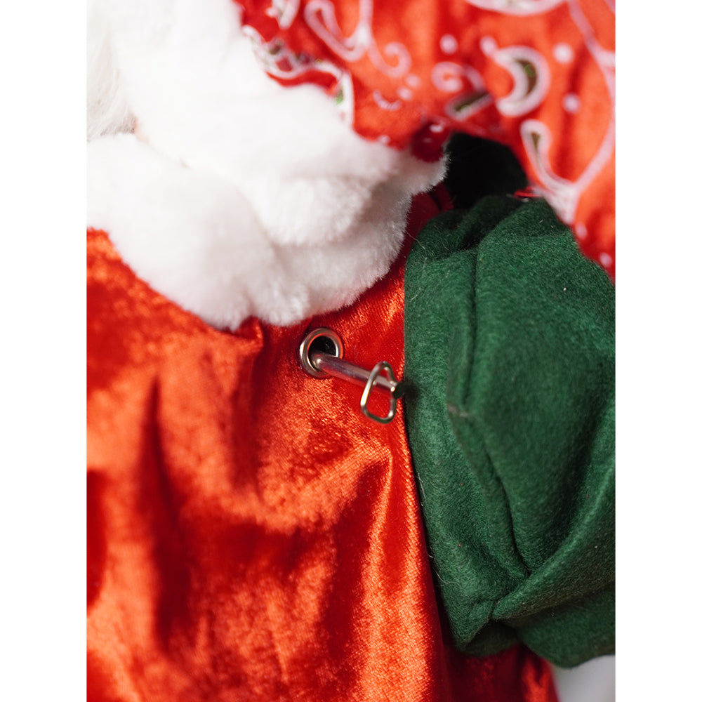 Red & Green robe Moving Face Musical christmas Santa Home and Table Décor