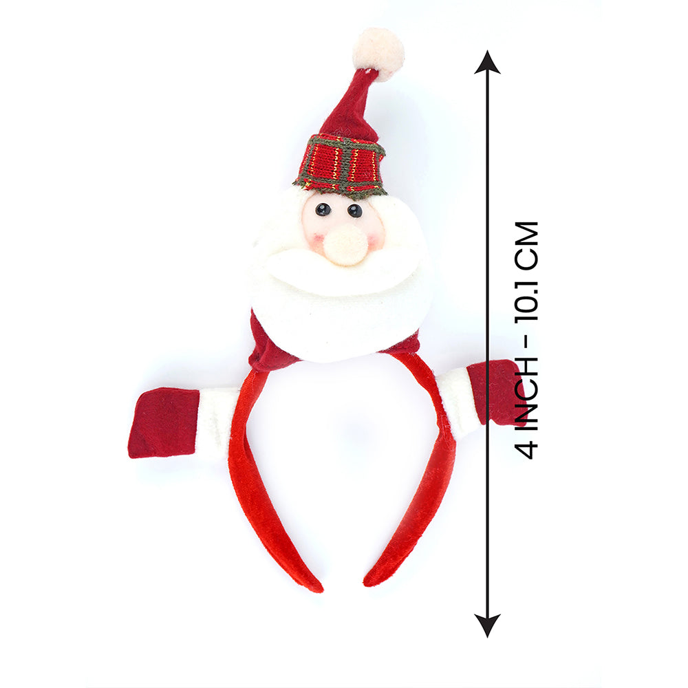 3d Santa Christmas Hairband for Kids and Adults (Free Size)