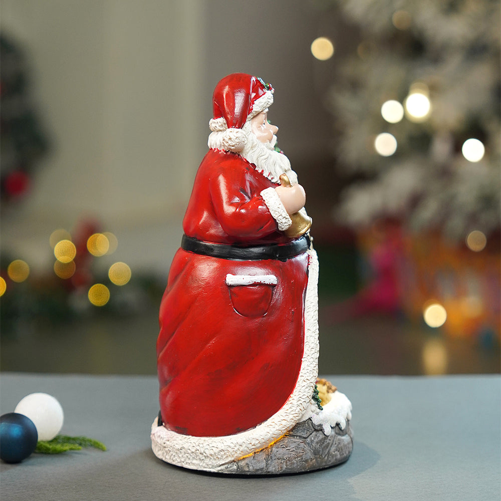 Santa Belly Train Rotating, Musical & Lit Christmas Decoration & Home Decor