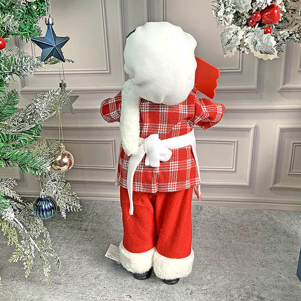 Small Masterchef Santa Claus self Standing Christmas Table Décor & Christmas Decoration