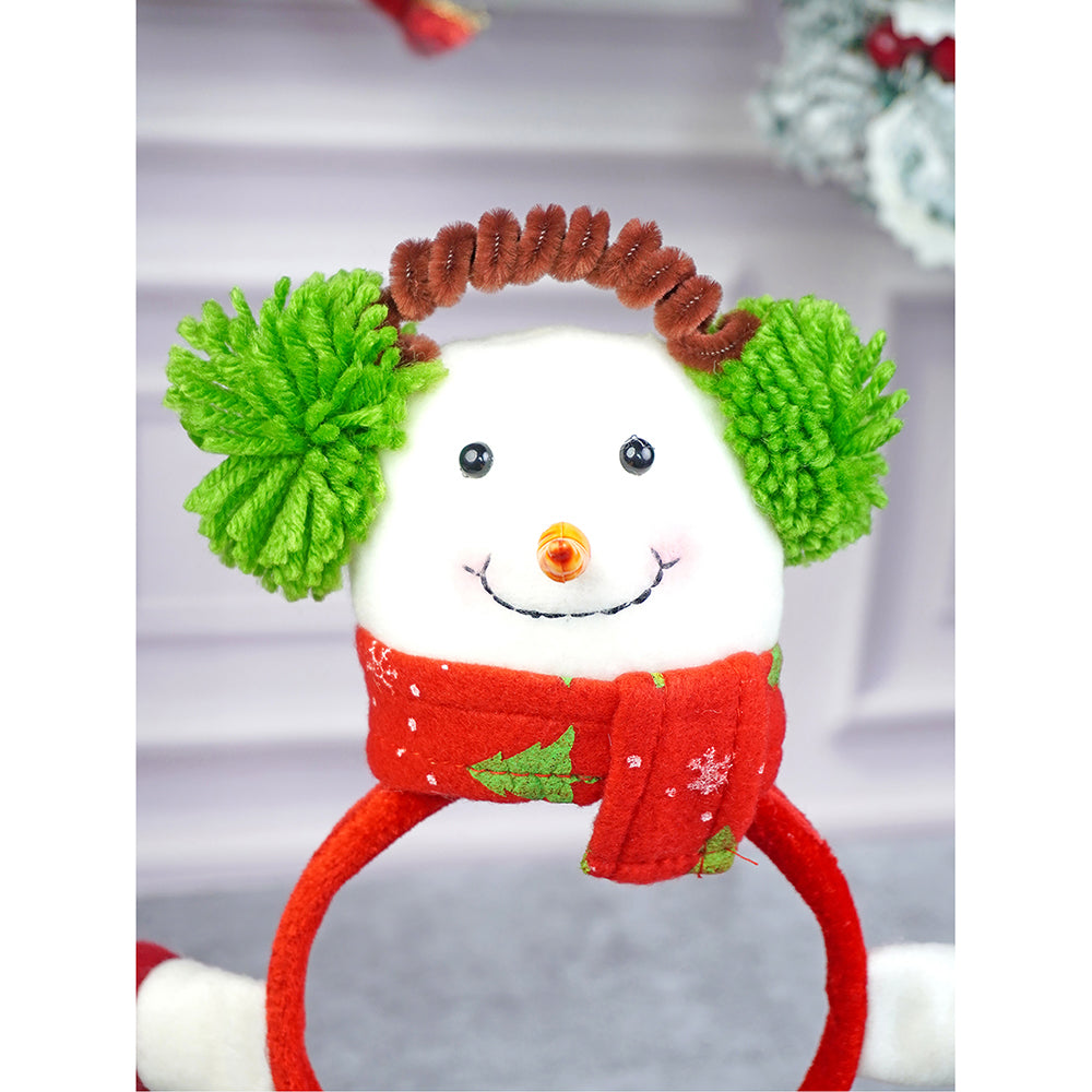 3d Snowman Christmas Hairband for Kids and Adults (Free Size)