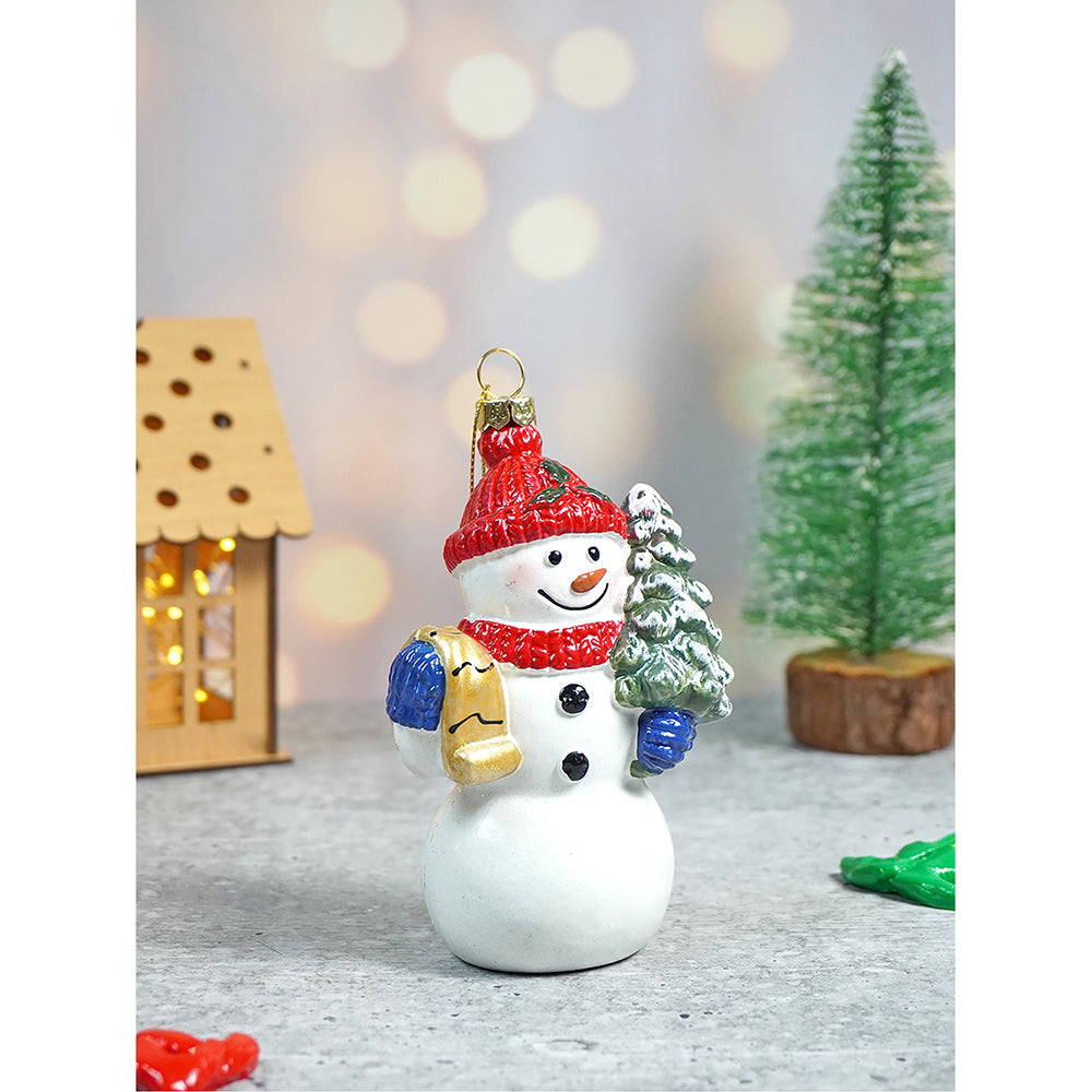 Cute Standing Snowman Christmas Tree Ornaments